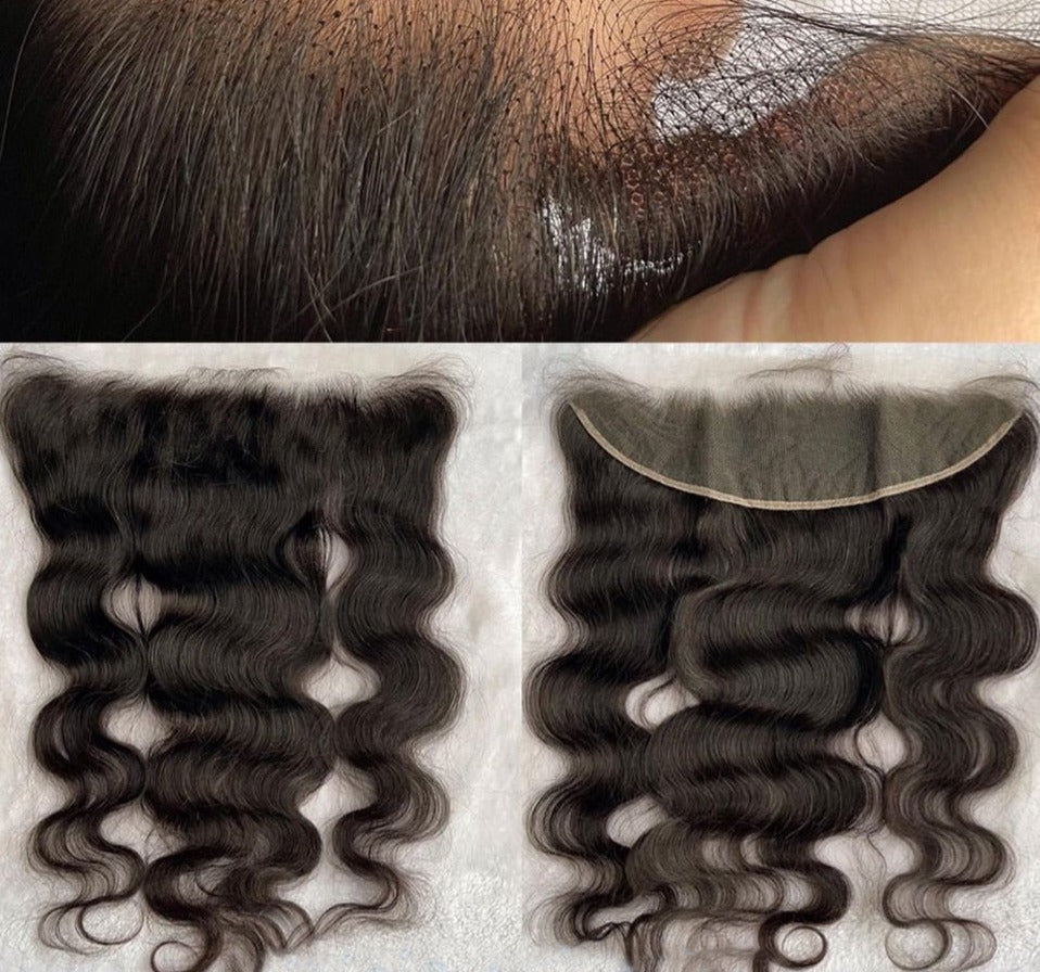 13X4 Body Wave Lace Frontal, 4X4 5X5 Transparent Lace Closure Frontal Natural Brazilian Remy Human Hair Closures