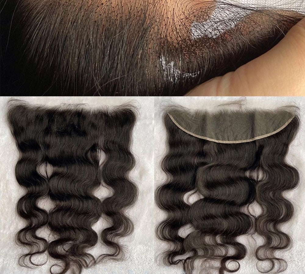 4x4 5x5 Lace Closure Frontal Only Body Wave 13x4 13x6 Lace Frontal Pre Plucked With Baby Hair Brazilian Weave Human Hair Closure